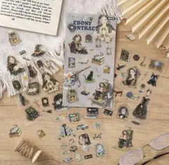 ❃ 〚83〛 コラージュ素材 ステッカーセット 海外製 ❃