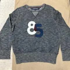 TOMMY HILFIGER 85刺繍 セーター 110