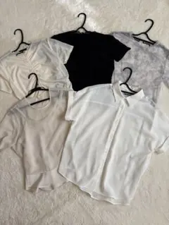GU 半袖　トップス　シースルー系まとめ売り　5着