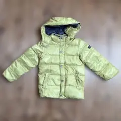 BEBE　フード付きイエローダウンジャケット