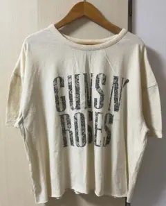 GUNS ROSES tシャツ カットオフ　切りっぱなし　古着のサムネイル