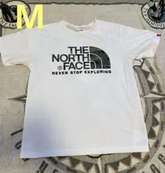 THE NORTH FACE カモフラロゴ Tシャツ ホワイト Mのサムネイル