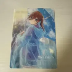 五等分の花嫁 中野三玖 アクリルボード 一番くじ