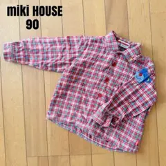 mikiHOUSE ミキハウス 90cm 長袖シャツ