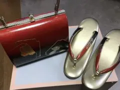 草履、バッグセット(成人式、結婚式)