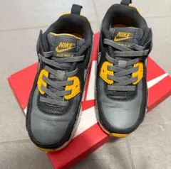 NIKE エアマックス 黄色、グレー キッズ 17cmのサムネイル