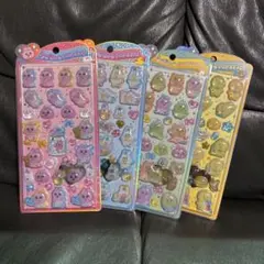 正規品♡うるちゅるポップシール　おぱんちゅうさぎ　んぽちゃむ　きみまろ　コンプ