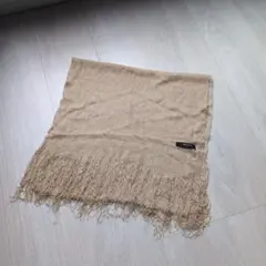 COMME CA ISM　ラメ入りコールドストール フリンジ付き