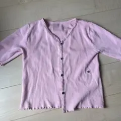 mystic 半袖カーディガン