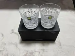 【未使用品】HOYA CRYSTAL ホヤクリスタル グラスセット　ロックグラス