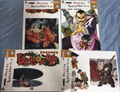 ドラゴンボール一番くじ I賞　ビジュアルシート　4枚