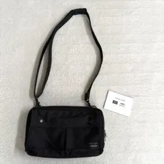 PORTER ブラック ショルダーバッグ