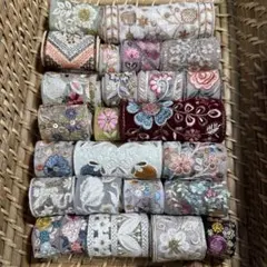 オータム♡最新作入りインド刺繍リボン福袋♡スペシャル福袋50センチ25本