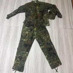 迷彩服 戦闘服 上下セット サバゲー ミリタリー　キャップ付き　3点セット