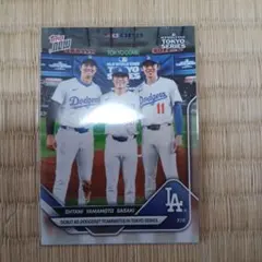 大谷翔平 山本由伸 佐々木朗希 2025 Topps now 東京シリーズ