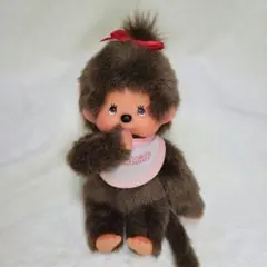 レトロ【モンチッチ】ぬいぐるみ　昭和レトロ　20cm　女の子　セキグチのサムネイル