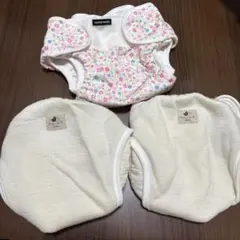 コトリワークス　ウールおむつカバー サイズM2枚+おまけの合計3枚セット