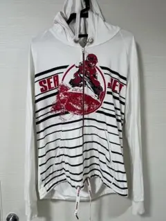 週末限定値下げ！Diesel ストライプパーカー Sサイズ