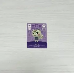 どうぶつの森　あつ森 amiiboカード ジュン　アミーボ