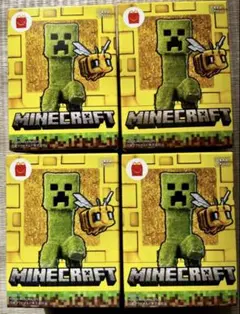 マインクラフト　マクドナルド　ハッピーセット　第二弾　おもちゃ　ハチ　クリーパー