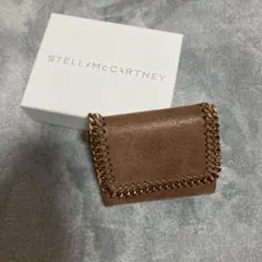 STELLA McCARTNEY ブラウン 三つ折り財布