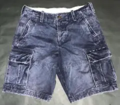 アバクロ★Abercrombie＆Fitch★ショートパンツ 半パンツ30グレー