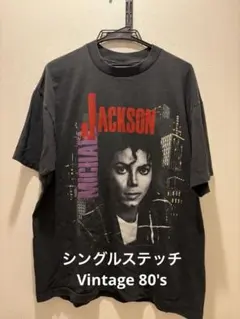 希少・Michael Jackson】BAD Tour88 Tシャツ80's - メルカリ