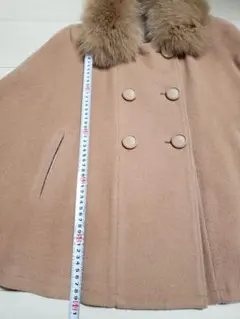 カールバークレーンファーポンチョコート