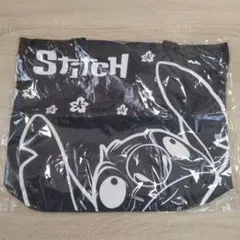 ディズニースティッチ・ファスナー付きトートバッグ。