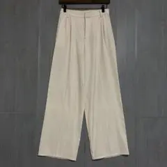グレイル　ワイドスラックス　ライトベージュ　M