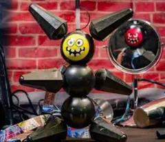 【新品】カリフォルニアディズニー　ベイマックス　マイクロボット　ドリンクホルダー