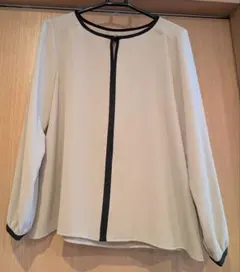 NATURAL BEAUTY ブラウス ベージュ Sのサムネイル