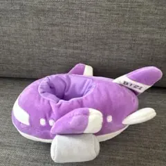 【新品未開封】BT21 たっとん Sサイズ用 飛行機 パープル