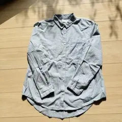 Zara Girls ストライプ長袖切り替えシャツ 11/12