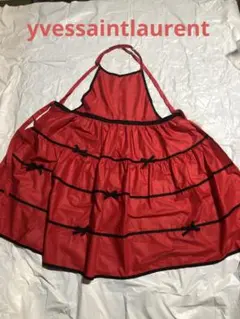 イヴ・サンローラン エプロンリボン 未使用 2025年最新】イヴ・サンローラン エプロンの人気アイテム - メルカリ