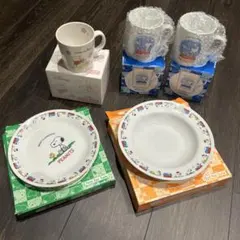 まとめ売り　お皿　マグカップ　コップ　スープ皿　スヌーピー　プー