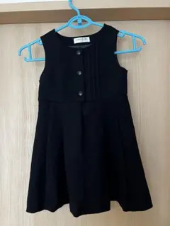 CHOPIN 黒 ジャンバースカート