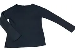 UNIQLO 3Dリブボートネックセーター （長袖） XXL