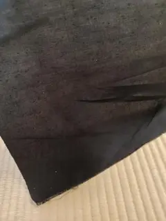 黒い反物 はぎれのサムネイル