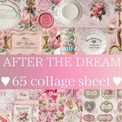 新作♡コラージュシート65枚♡A4 デザインペーパー　素材　おすそ分けファイル