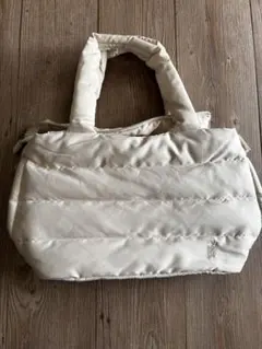 ROOTOTE フェザールー　ホワイトトートバッグ