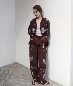 新品　TODAYFUL Embroidery Patchwork Shirtsのサムネイル