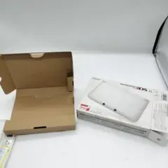 【本体なし】ニンテンドー 3DS 任天堂 空箱 LL ホワイト　取説有