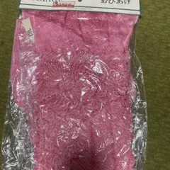 帯揚げ ピンク色 絞り風 花模様