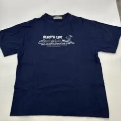 PEANUTS スヌーピー Tシャツ Lサイズ ネイビーのサムネイル