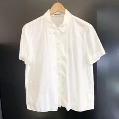 Theory 25SS 現行 コットンシャーティング 半袖シャツ 白 S 美品 