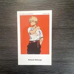 僕のヒーローアカデミア 爆豪勝己 ベースヤードトーキョー限定ステッカー