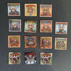 エヴァンゲリオン　エヴァックリマンシール 14枚セット