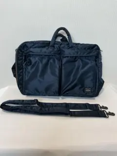 PORTER / TANKER 3WAY BRIEFCASE ネイビー　超美品