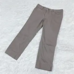 a.v.v standard クロップドパンツ S ストレッチ 裾スリットのサムネイル